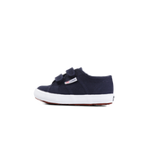 Superga Junior Strap Navy Full White